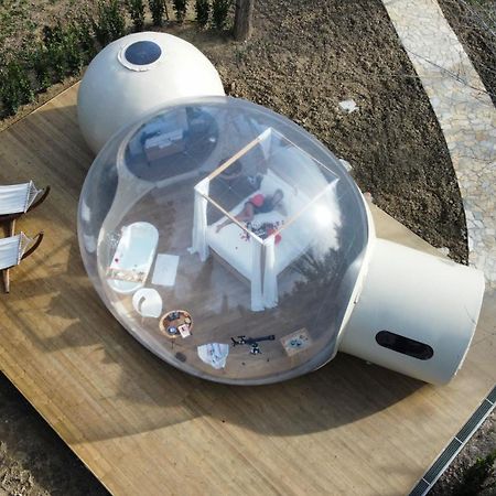 Bubble Room Puglia Villa Bautier Bubblenights Черіньола Екстер'єр фото
