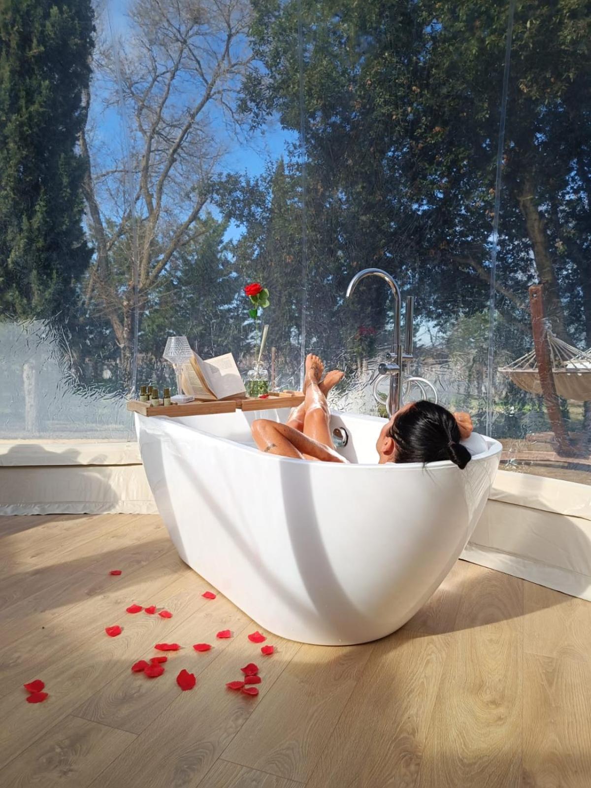 Bubble Room Puglia Villa Bautier Bubblenights Черіньола Екстер'єр фото
