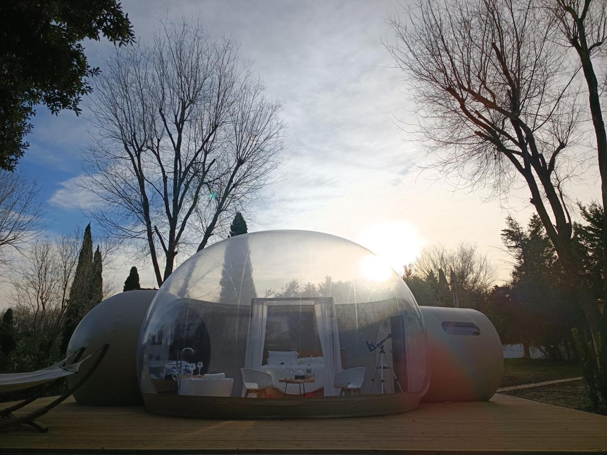Bubble Room Puglia Villa Bautier Bubblenights Черіньола Екстер'єр фото